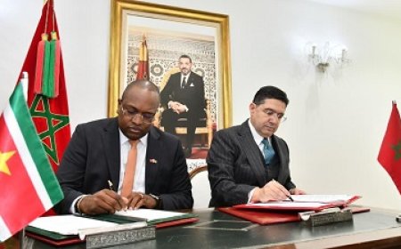 Suriname en Marokko tekenen vier bilaterale overeenkomsten