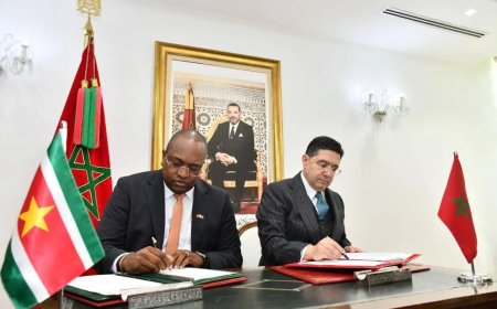 Suriname en Marokko verdiepen strategisch partnerschap