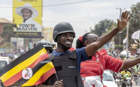 Ugandese oppositieleider met geweld afgevoerd na presidentsverkiezingen