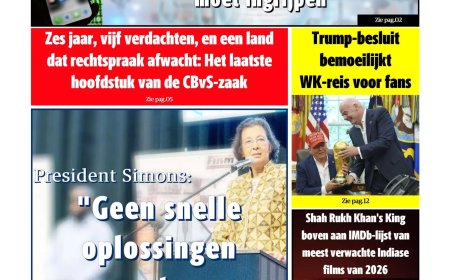 Dagblad Suriname, zaterdag 17 januari 2026