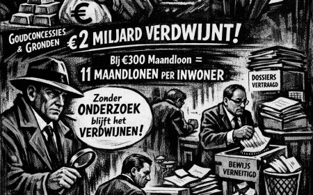 Verdwenen miljarden in Suriname, zichtbare stilte