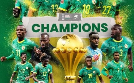 Senegal wint Afrika Cup na omstreden finale