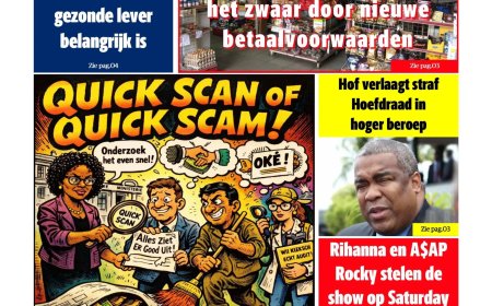 Dagblad Suriname, dinsdag 20 januari 2026