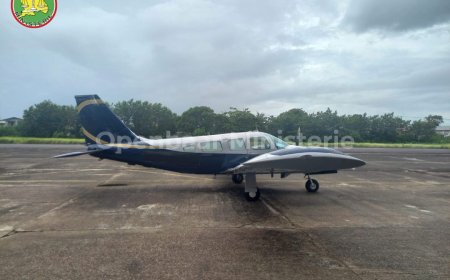 Illegaal vliegtuig ontdekt op verborgen landingsbaan in Goliathgebied