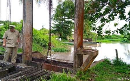 Deplorabele waterinfrastructurele werken in Wanica Zuid-Oost; ‘het volk is werkelijk gestraft