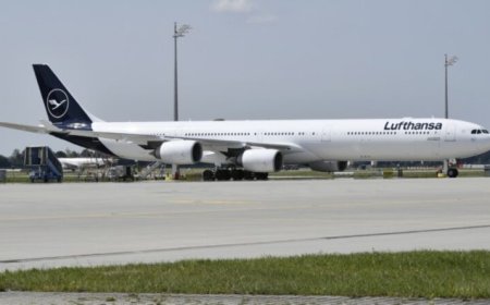 SLM stapt over op A340-600 van Lufthansa