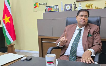 Santokhi: ‘Deze coalitie is gevormd tegen het VHP-beleid’