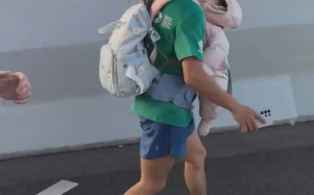 Opmerkelijk – Politie Hongkong onderzoekt deelname man met baby op zijn borst