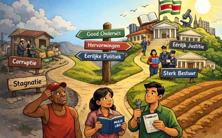 Onderwijsstructuur, stemgedrag en ontwikkelingscapaciteit van Suriname