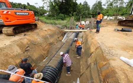 Rioleringswerkzaamheden Gangaram Pandayweg