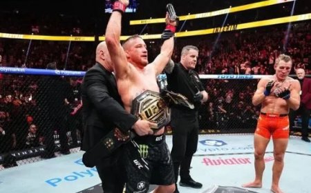 Justin Gaethje wint thriller en pakt interimtitel bij UFC 324