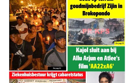 Dagblad Suriname, maandag 26 januari 2026