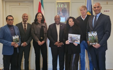 Diaspora Instituut Nederland introduceert maatschappelijke initiatieven bij Surinaamse ambass