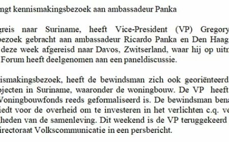 Column: Geen kennismaking met Panka, maar met de harde realiteit