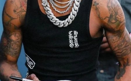 Travis Scott op Paris Fashion Week 2025