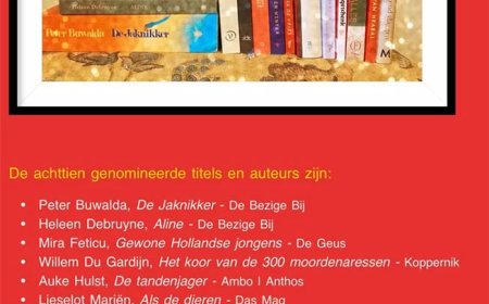 Iraida Martha Ooft maakt kans op de Libris Literatuur Prijs 2026