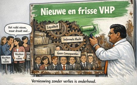 Nieuwe frisheid, oude reflexen van Santokhi