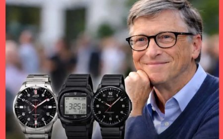 WIST U DAT: Bill Gates, een van de rijkste mensen ter wereld, heel goedkope horloges draagt?