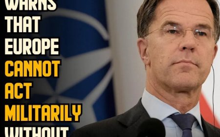 Rutte Europa kan zich militair niet redden zonder Verenigde Staten