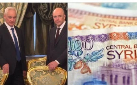 Nieuwe Syrische bankbiljetten gedrukt in Rusland