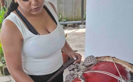 Bespelen Inheemse muziekinstrumenten is roeping