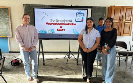 e-Government Suriname ondersteunt SOA-preventie- voorlichtingscampagne