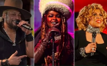 Lauryn Hill eert D’Angelo en Roberta Flack tijdens de 2026 Grammys