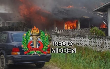 Geen gewonden bij woningbrand aan Emile Meinzakstraat