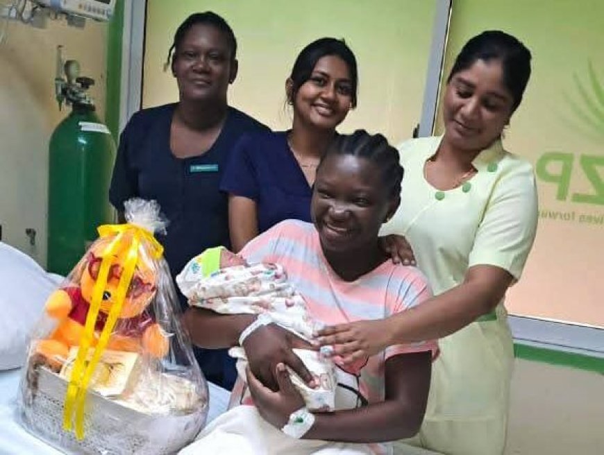 Eerste nieuwjaarsbaby geboren in het ’s Lands Hospitaal