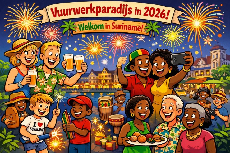 Geen vuurwerk in Nederland in 2026: een onverwachte kans voor Suriname