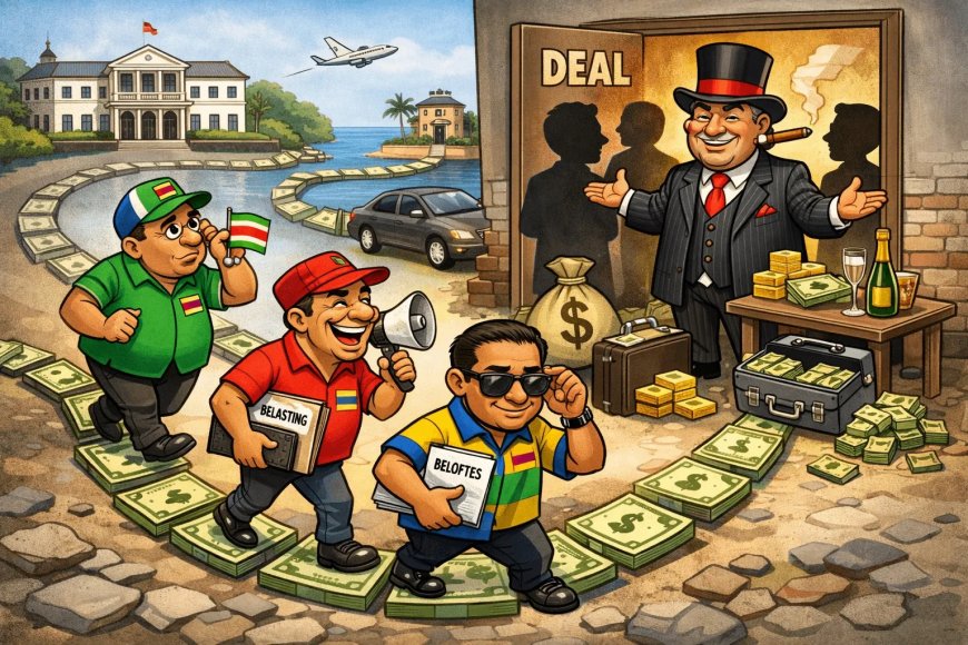 Volg het geld (Als logica met vakantie is)