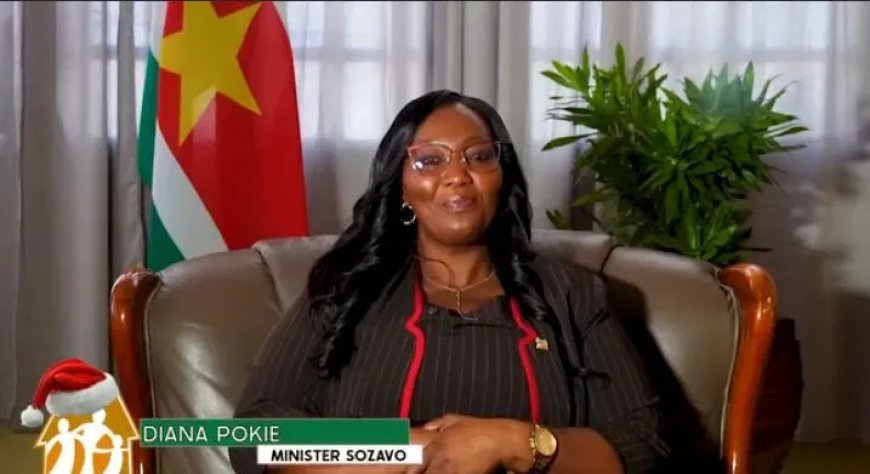Minister Diana Pokie schetst toekomstvisie 2026 voor sociaal beleid in Suriname