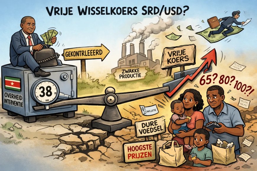 Waarom een stabiele wisselkoers van SRD 38 geen luxe is, maar bescherming voor de burger