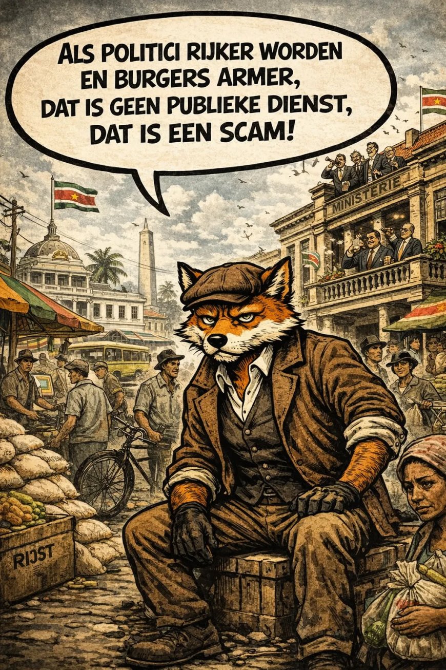 Suriname: Publieke dienst of publieke scam?