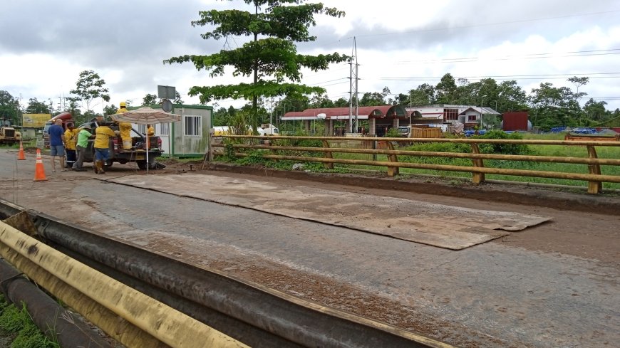 Tijdelijke noodreparatie Parakreekbrug afgerond