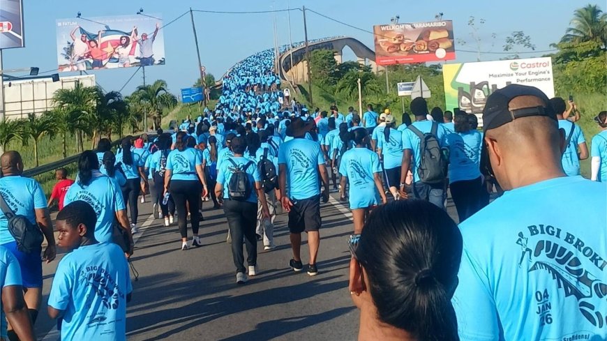 Enorme belangstelling Bigi Broki Waka: “Mensen worden meer bewust van bewegen”