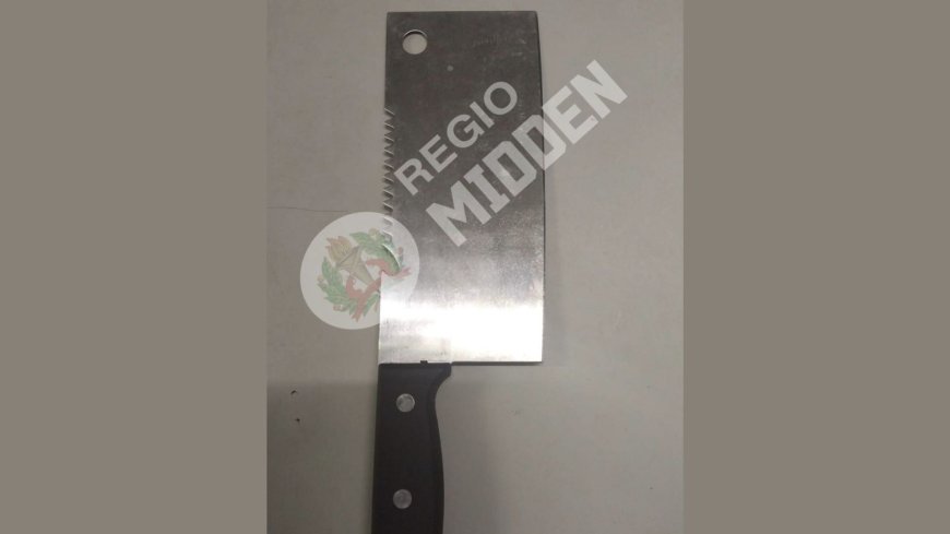 Vriendin verwondt man met kapmes