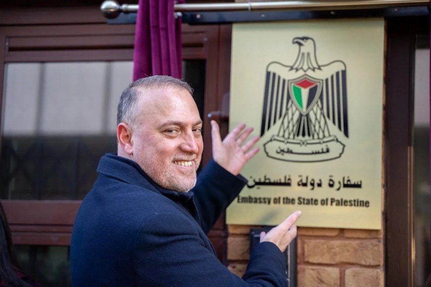Palestijnse ambassade officieel geopend in Londen