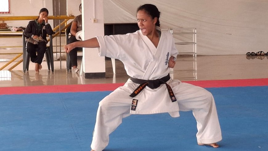 Kyokushin Karate Academie Santokhi laat topniveau zien tijdens dangraden examens