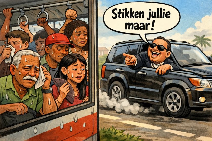 De politicus zonder buskaart