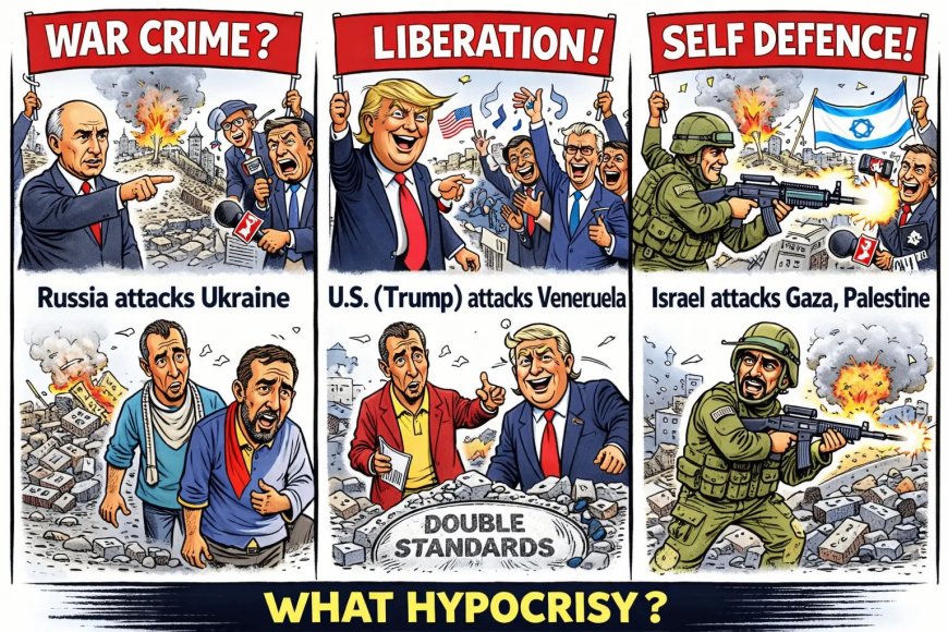 Dubbele maatstaven op wereldschaal