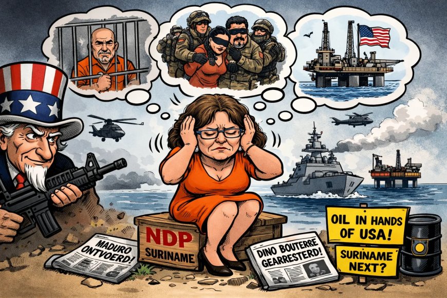 uriname tussen angst, olie en stilte