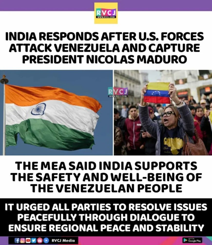 India balanceert op dunne lijn vanwege de Amerikaanse acties in Venezuela