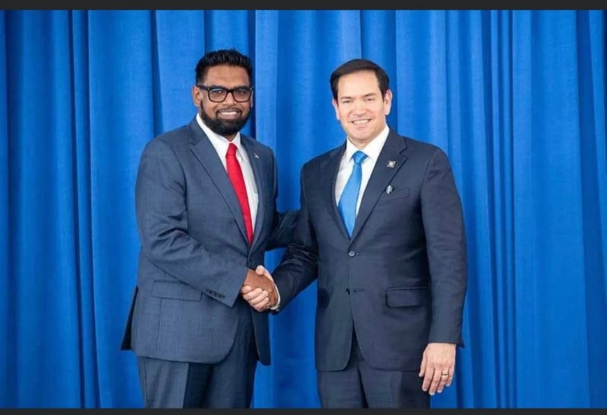 Guyana en VS herbevestigen inzet voor regionale veiligheid, democratie en vrijheid