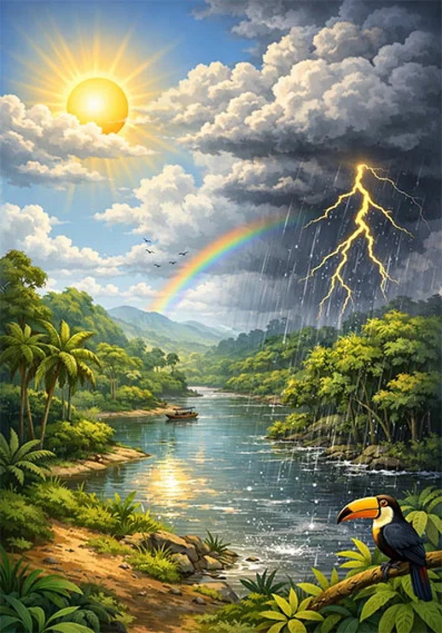 Verspreide regenbuien vooral in de middag