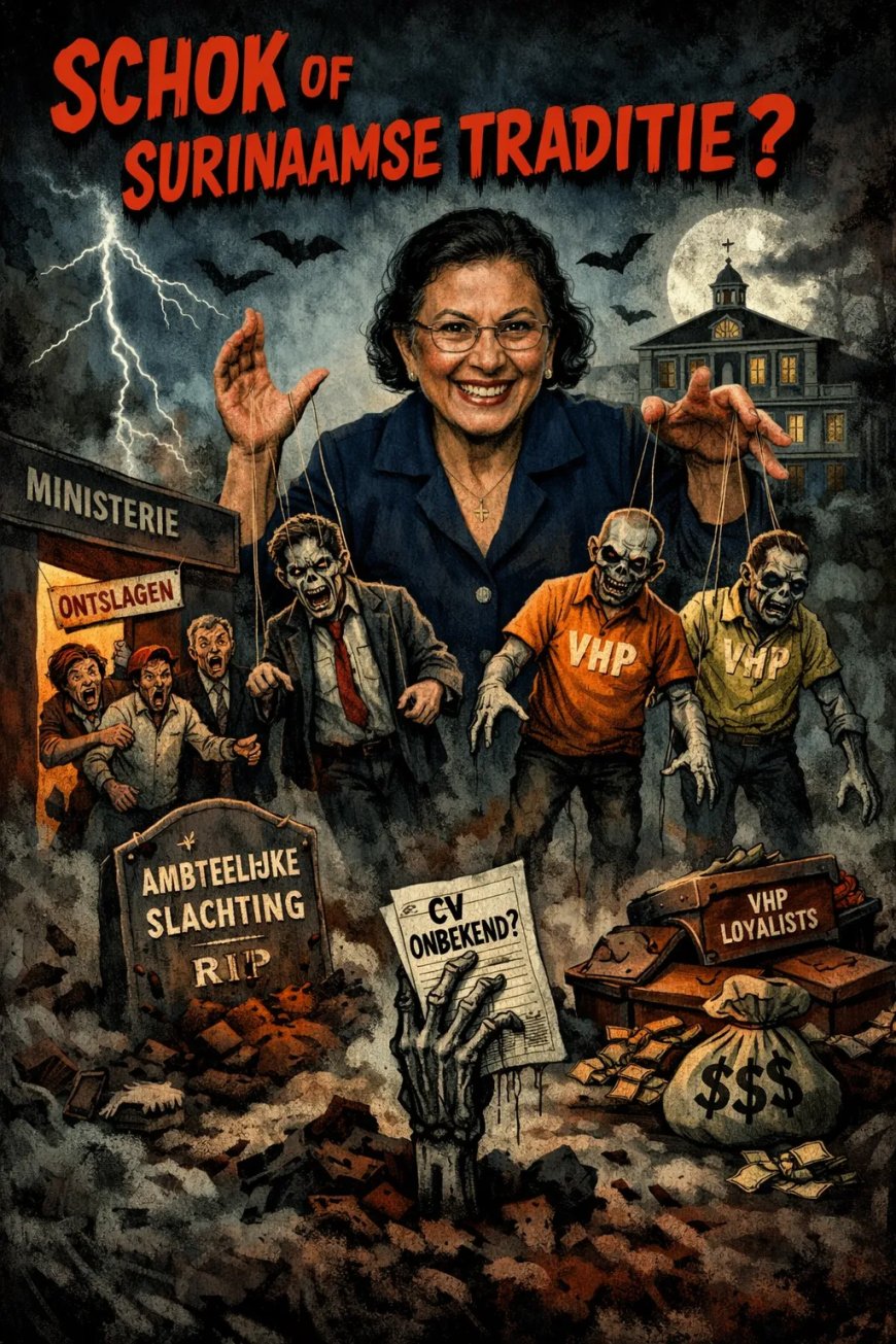 Suriname ambtelijke stoelendans of politieke horror?