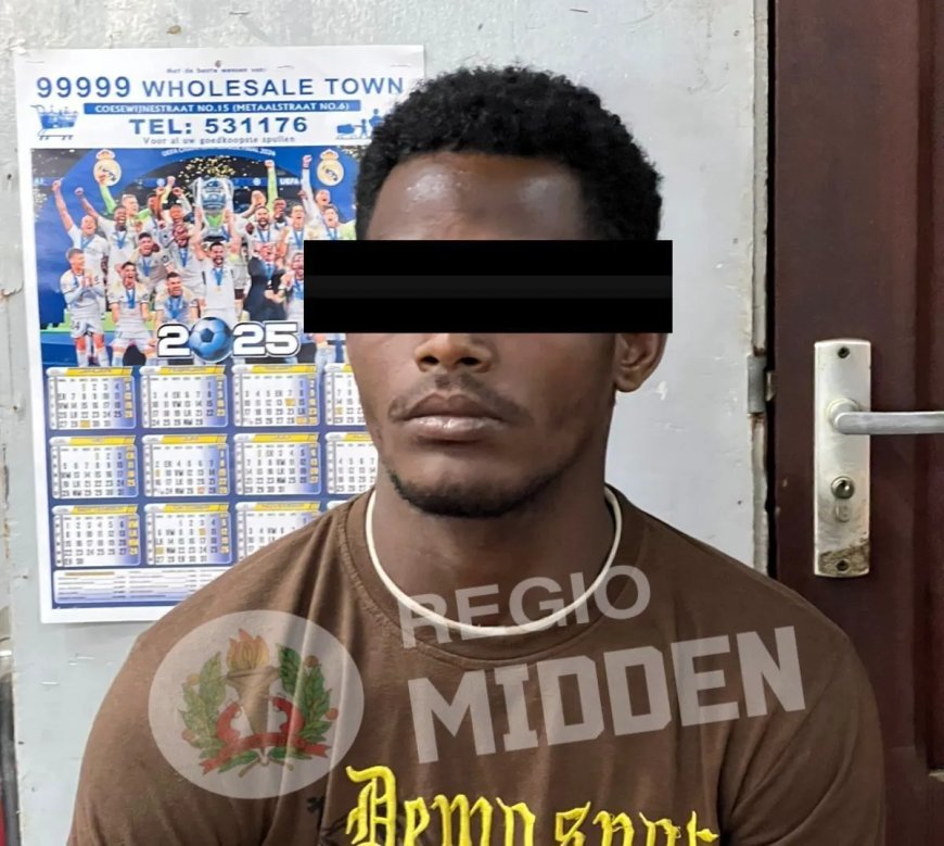 20-jarige inbreker op heterdaad betrapt bij woning aan Pianostraat