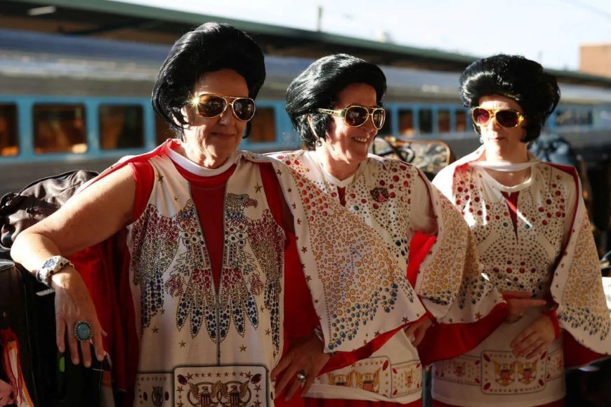 Opmerkelijk – Elvis Presley-thematrein naar Australisch Presley eerbetoonfestival