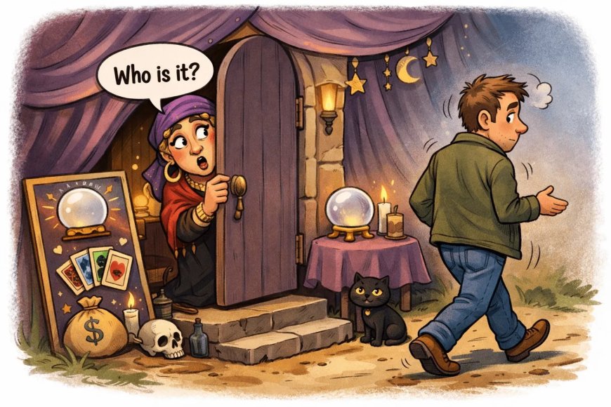 De waarzegger die het niet wist