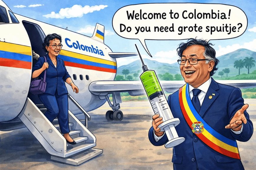 “Welcome to Colombia!”